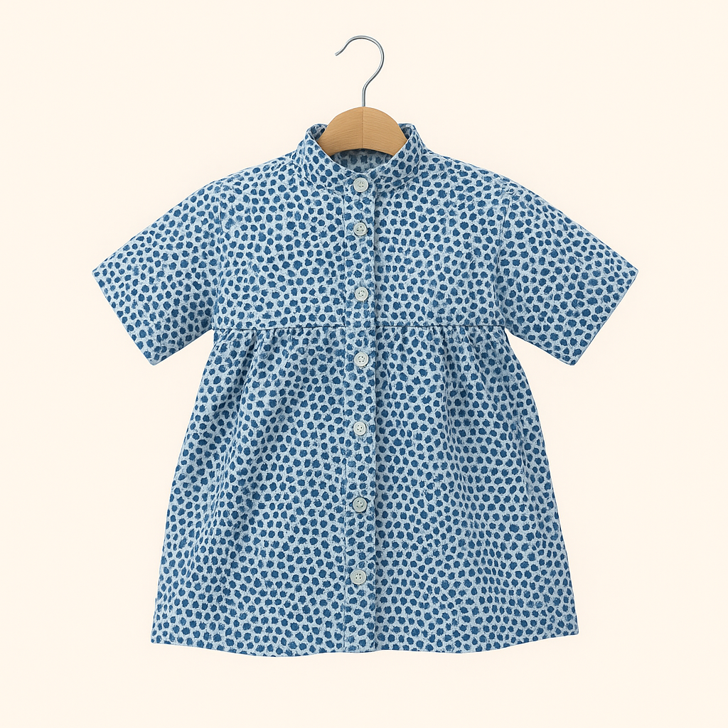 Black Polka Dot Top