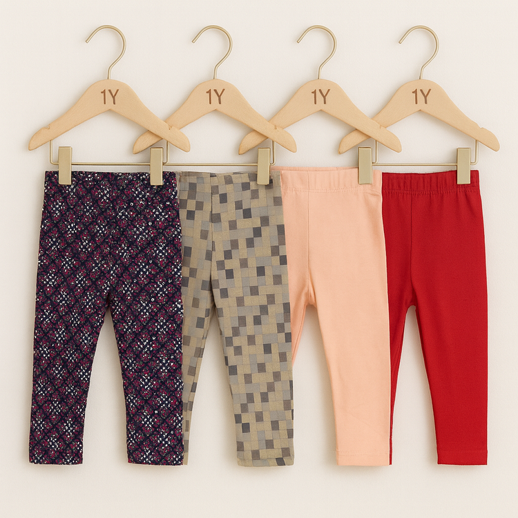 Combo Tights | Pack of 4 Deal 2| Age 1 to 1.5 Year