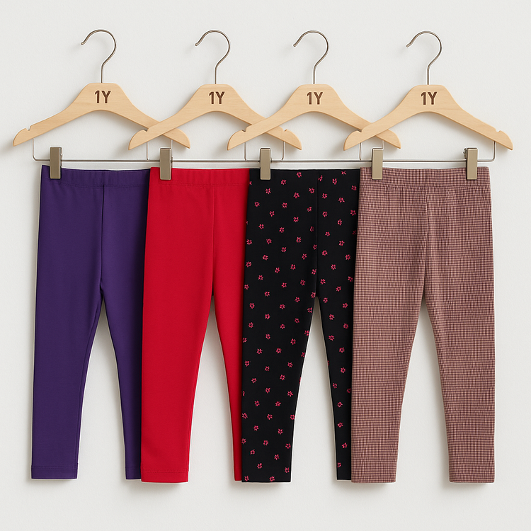 Combo Tights | Pack of 4 Deal 4 | Age 1 to 1.5 Year