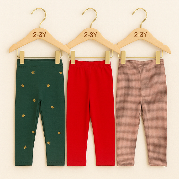 Combo Tights | Pack of 3 Deal 4 | Age 2-3 Year