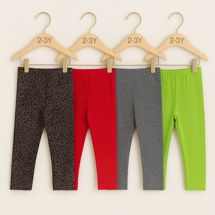 Combo Tights | Pack of 4 Deal 3 | Age 2-3 Year
