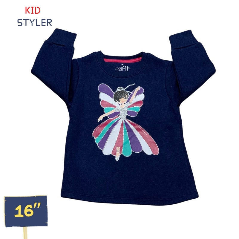navy blue dancing doll top