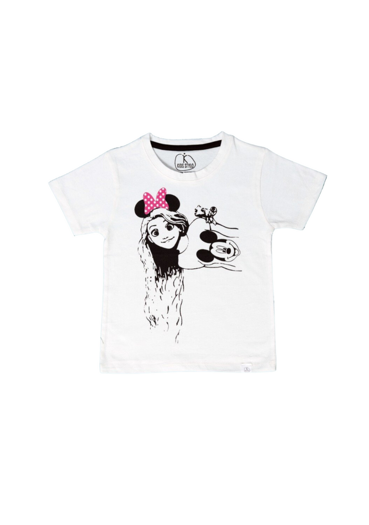 White Elsa Doll T Shirt