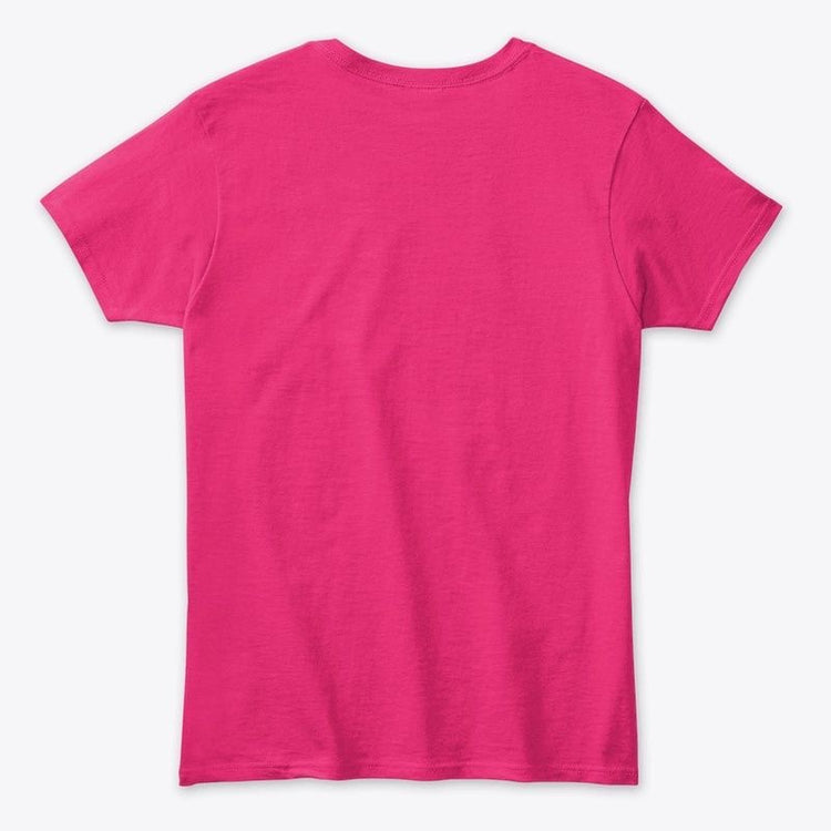 Pink Plain T Shirt with Mickey Cute Patch-Back