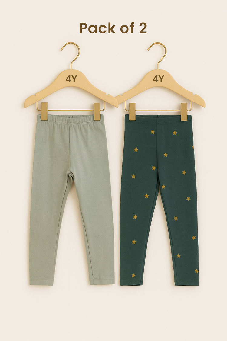 Combo Tights | Pack of 2 Deal 5 | Age 4-5 Year