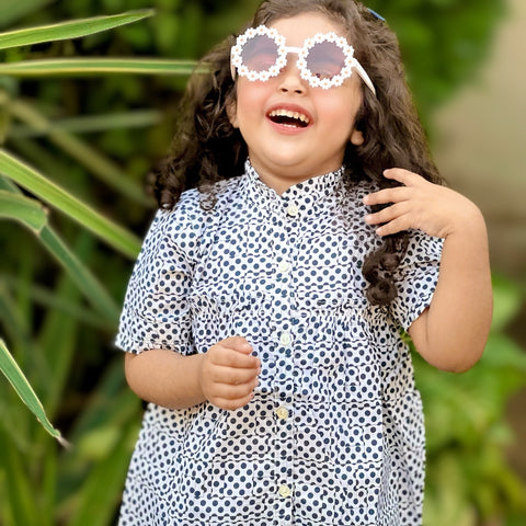 Black Polka Dot Frock