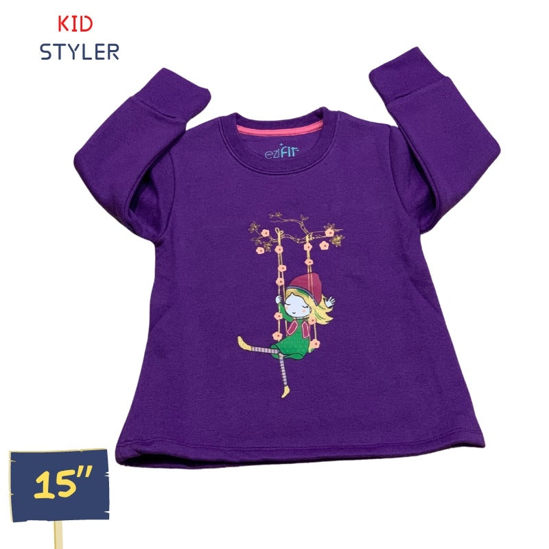 purple swing doll