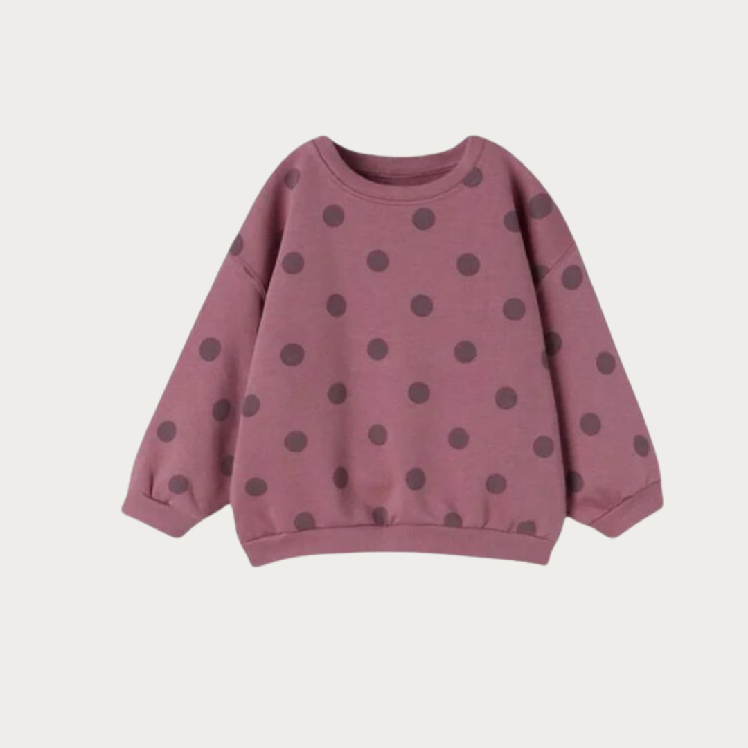 Purple Polka Dot shirt