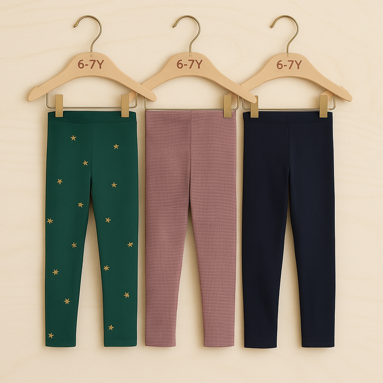 Combo Tights | Pack of 3 Deal 1 | Age 6-7 Year