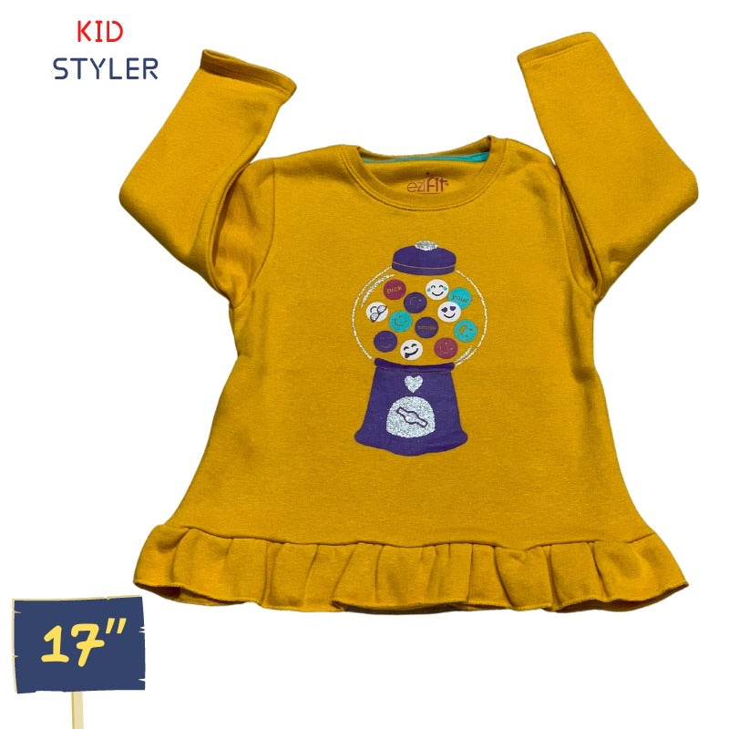 yellow emoji lamp shirt