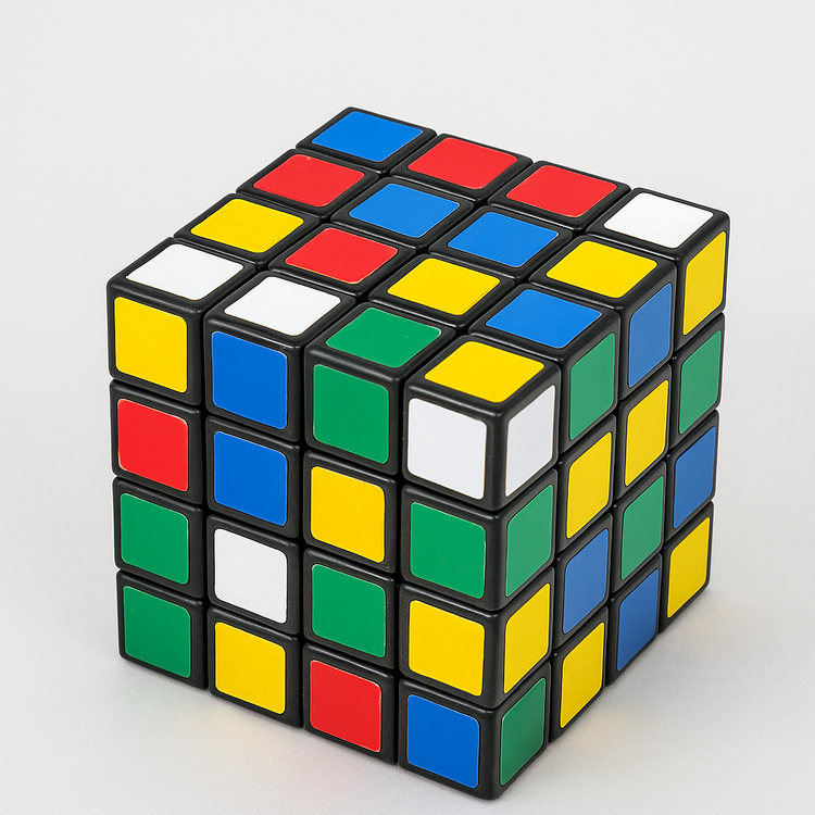 4x4 Rubik’s Cube Puzzle – Pre-Owned, Smooth Rotation