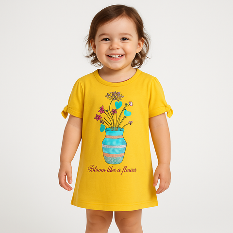 Yellow Vase Sequence Shirt