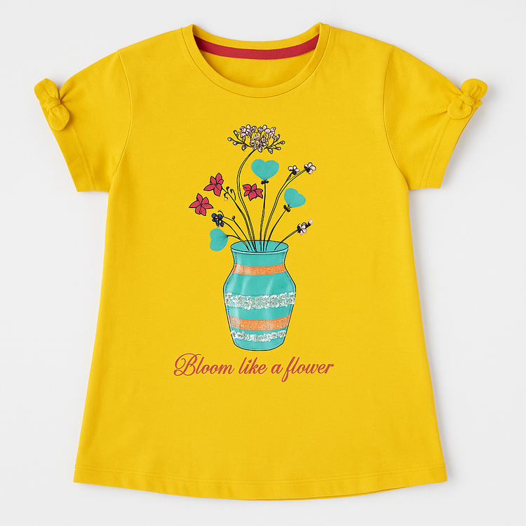 Yellow Vase Sequence Shirt