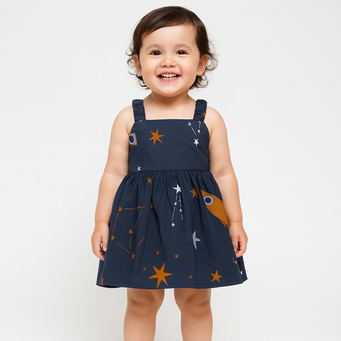 Star Plannet printed on Dark grey FKDS-3