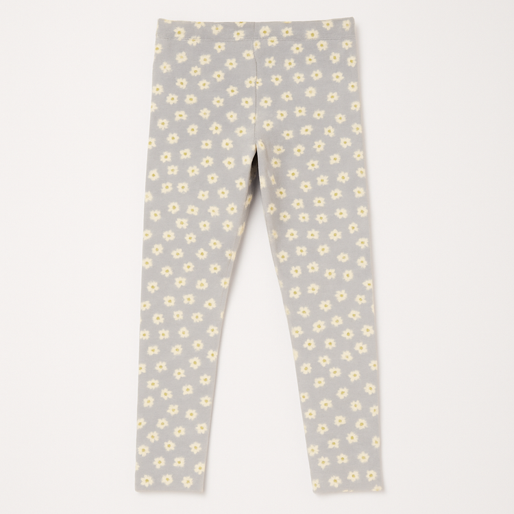 Girlsβ Floral Print Leggings β Soft Cotton Stretch Pants