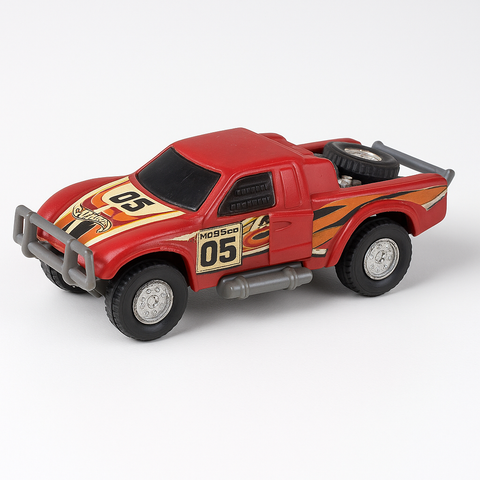 Hot Wheels Red Off-Road Racing Truck – Die-Cast Toy Car