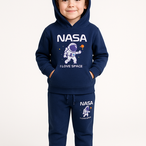 NASA Hoodies Pajama Set
