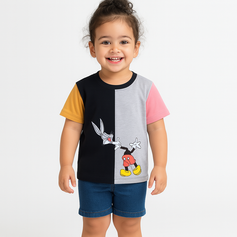 Looney Tune and Mickey T Shirt