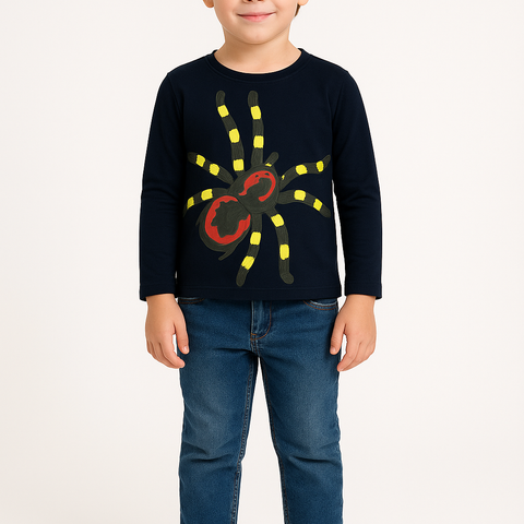 Navy Blue Octopus T Shirt