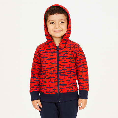 Red Aeroplan hoodie