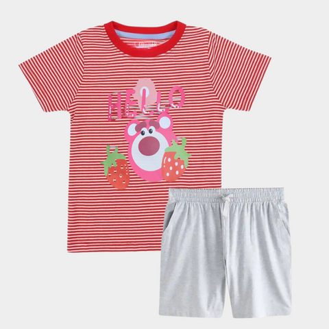 Hello Bear Strawbery-Front