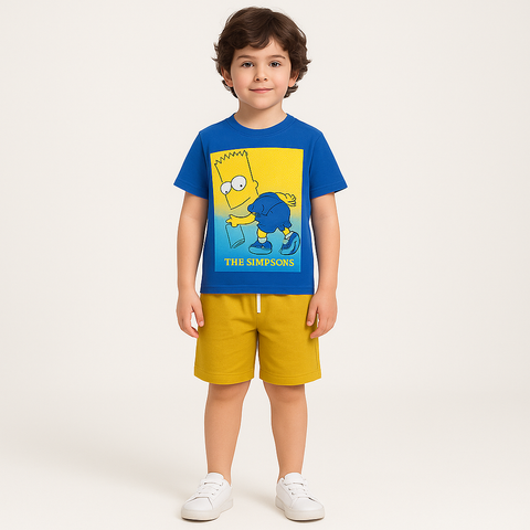 Sim Sim Patch Royal Blue - Outfit Set