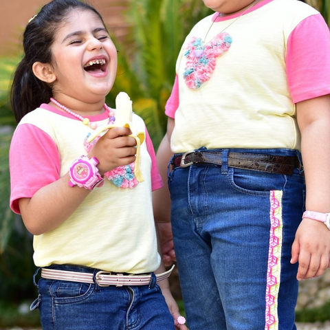 Mickey Cute Patch T Shirt