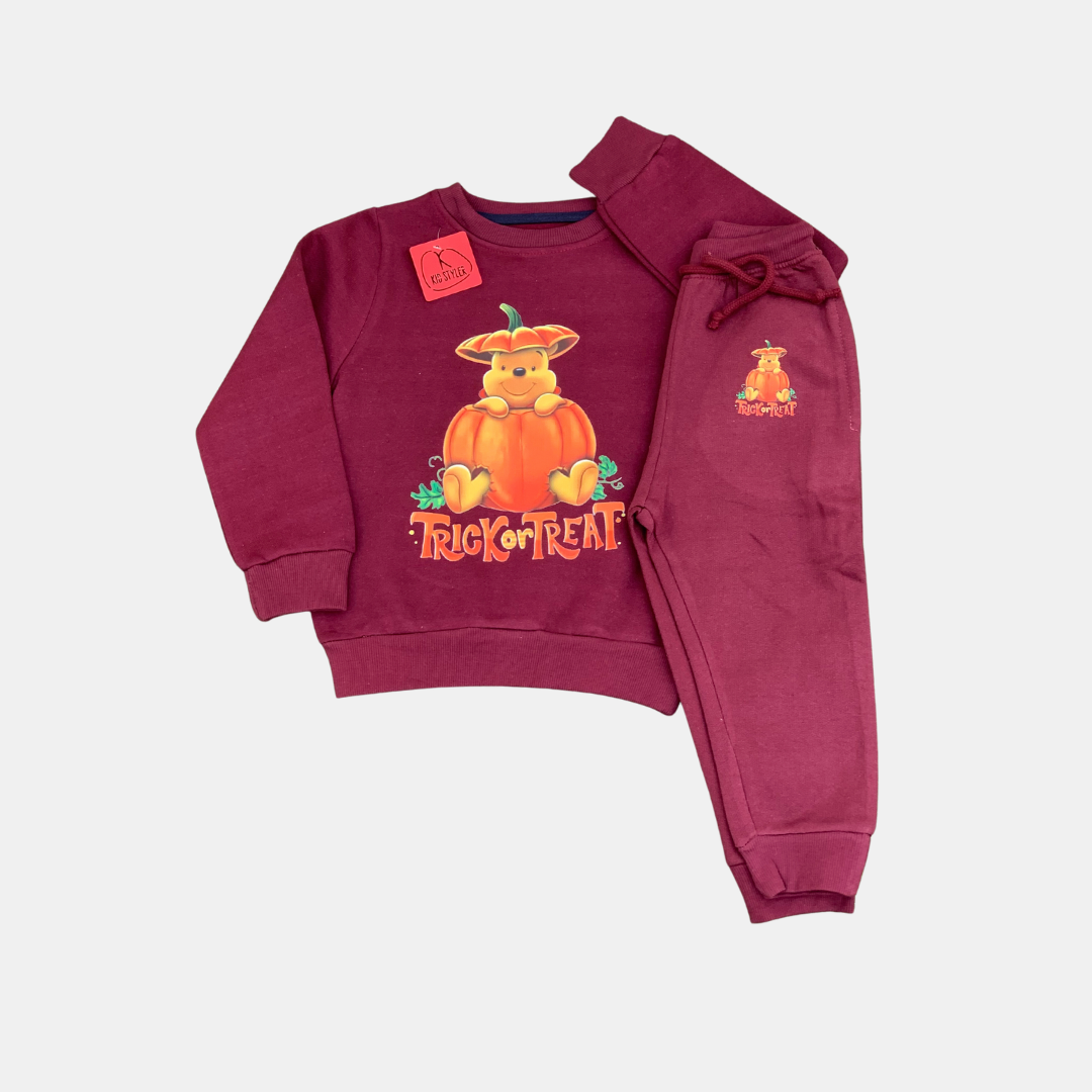 TRICK OR TREAT Sweatshirt and Pants Set