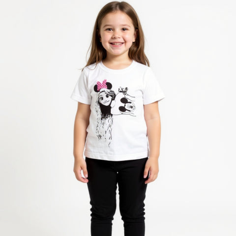 White Elsa Doll T Shirt