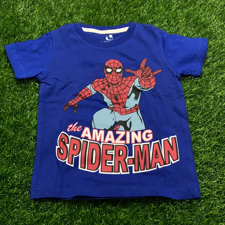 Blue amazing Spider Man