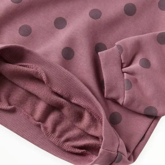 Purple Polka Dot shirt