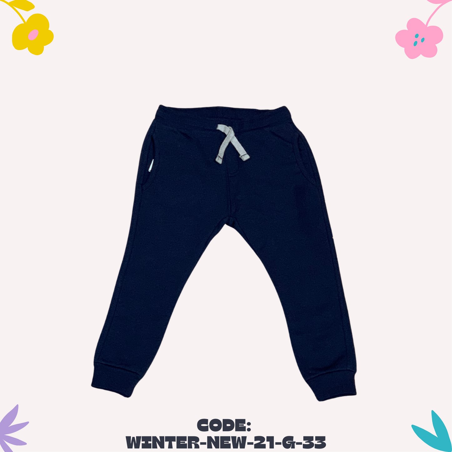 Navy Blue Trouser