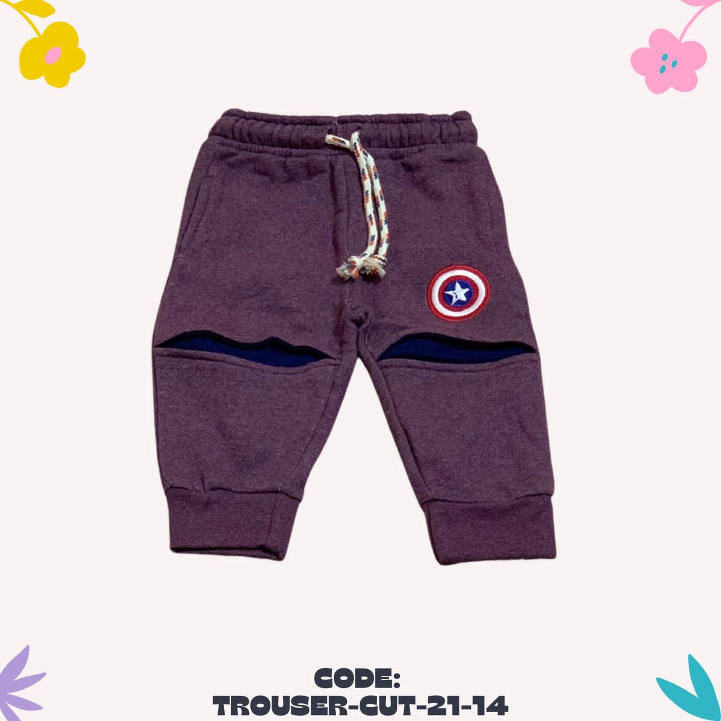Purple Star Trouser