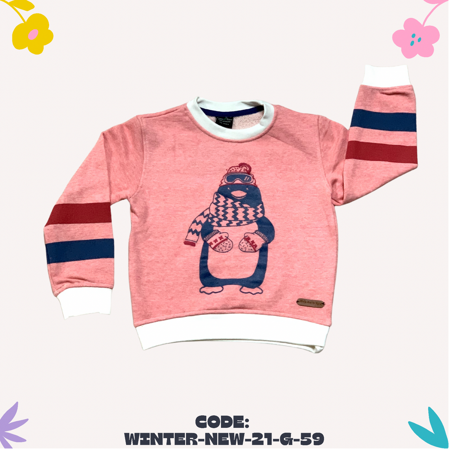 Pink Snowman