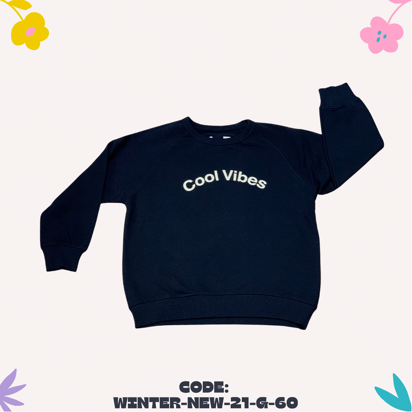 Navy Blue Cool Vibes