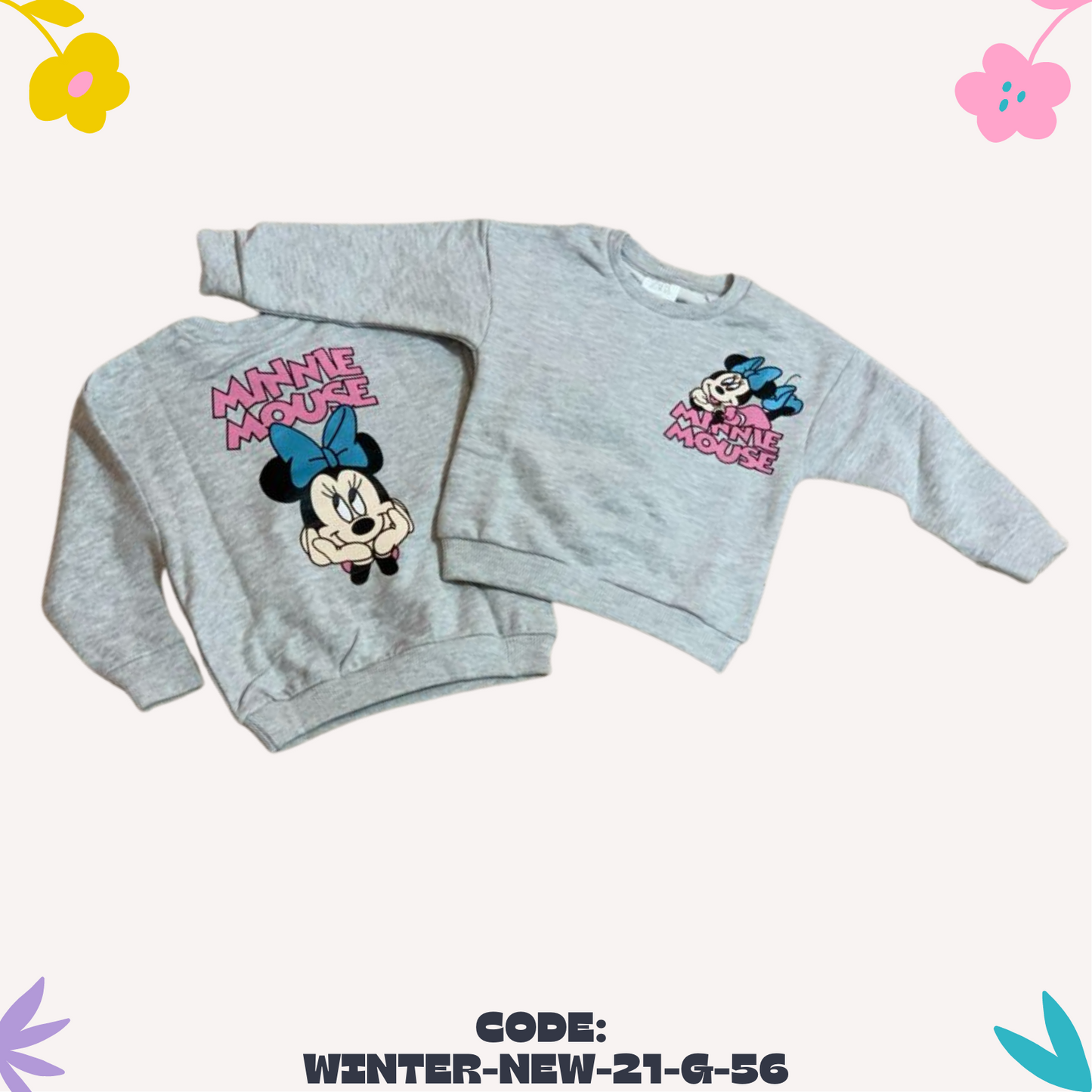 Grey Minnie Mouse