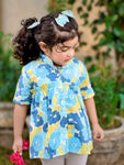 Ferozi Floral Printed Top