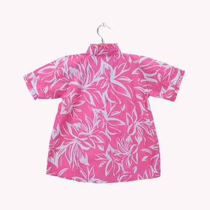 Pink Floral Printed Top