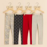 Combo Tights | Pack of 4 Deal 2 | Age 13-14 Year