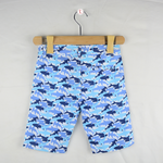Sky Blue Shark Printed