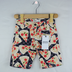 Pizza Printed Short