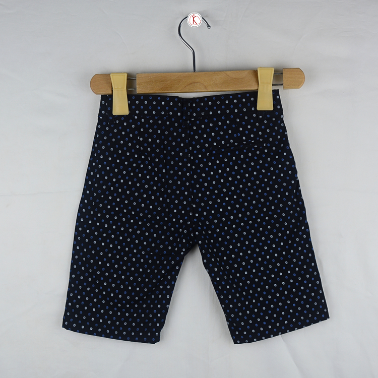 Black Flower Printed – Short