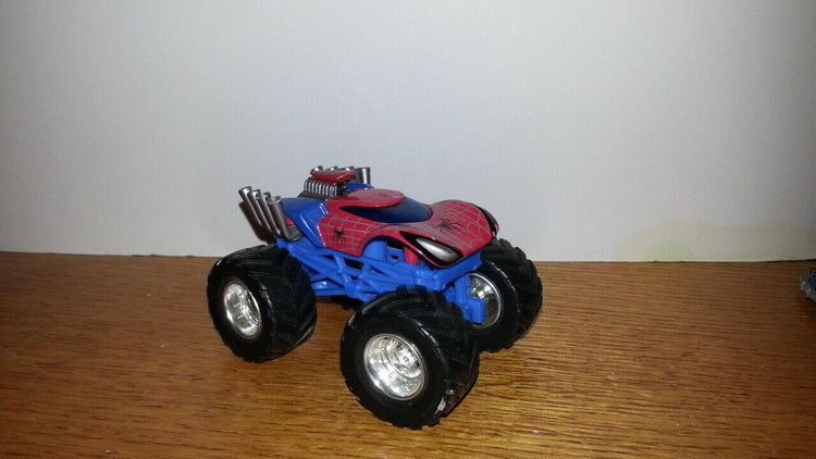 Spider-Man Style Monster Truck Toy β Big Wheels Pull-Back Vehicle for Kids