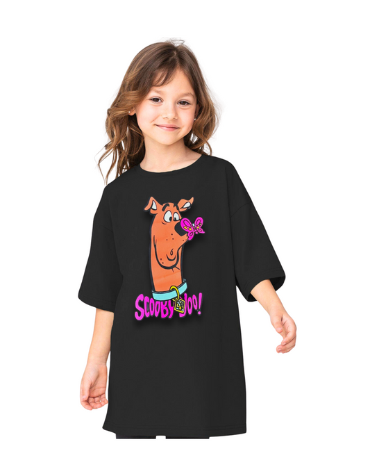 Grey Cute Scooby-Doo baggy style