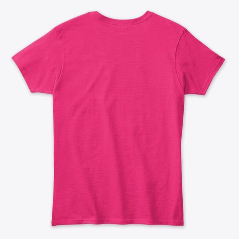 Pink Plain T Shirt with Mickey Cute Patch-Front