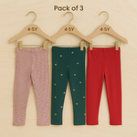Combo Tights | Pack of 3 Deal 4 | Age 4-5 Year