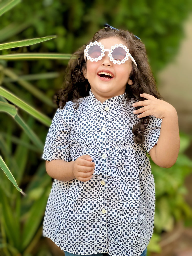 Black Polka Dot Frock
