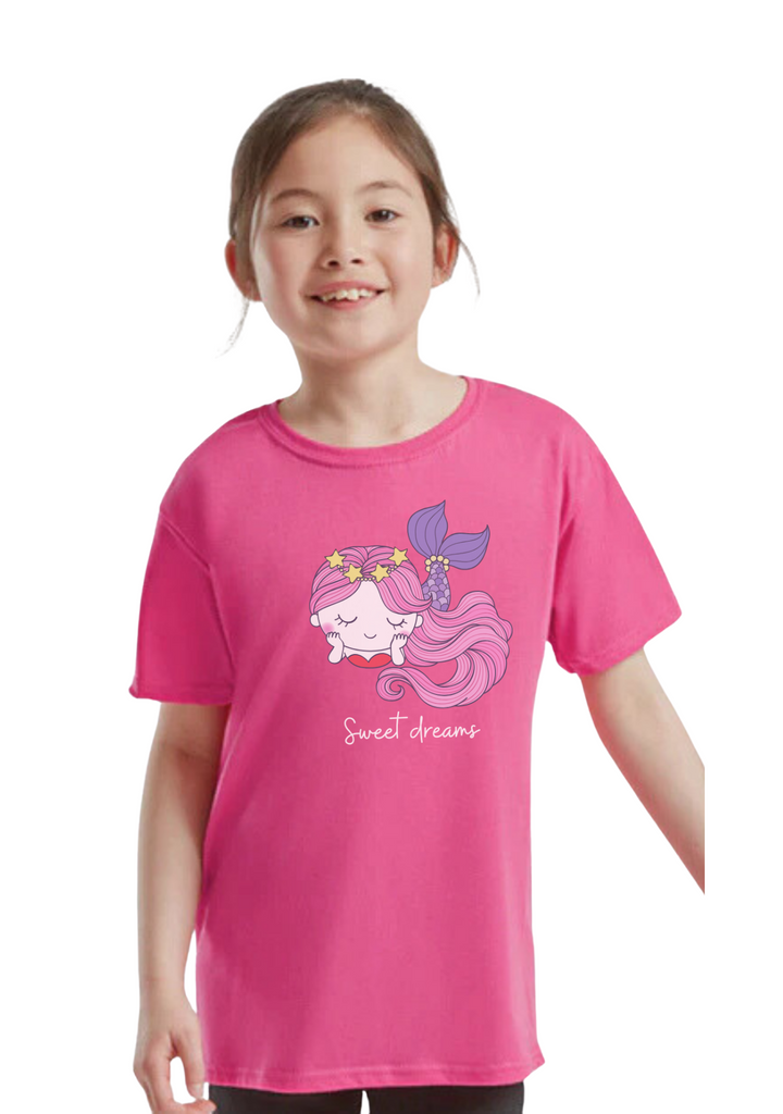 Sweet Dreams Mermaid T-Shirt – Pink
