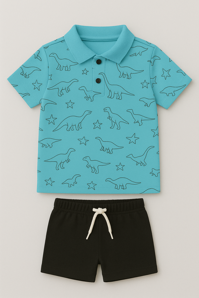 Dino Explorer Polo Set