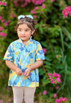 Ferozi Floral Printed Top